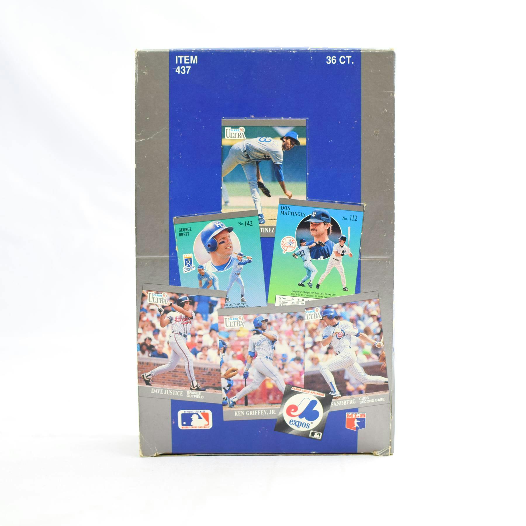 1991 Fleer Ultra Baseball Wax Box Reed Buy Da Card World