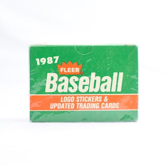 1987 Fleer Update Baseball Factory Set (Reed Buy)