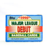 1990 Topps Major League Debut Baseball Factory Set (Reed Buy)
