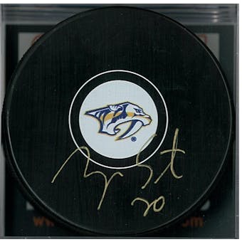 Ryan Suter Autographed Nashville Predators Hockey Puck (DACW COA)