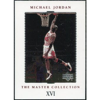 1999/00 Upper Deck MJ Master Collection #16 Michael Jordan /500