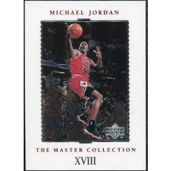 1999/00 Upper Deck MJ Master Collection #18 Michael Jordan /500