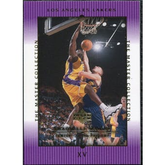 2000 Upper Deck Lakers Master Collection #15 Shaquille O'Neal /300