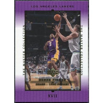 2000 Upper Deck Lakers Master Collection #17 Derek Fisher /300