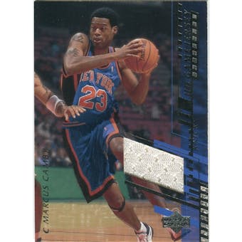 2000/01 Upper Deck Game Jerseys 2 #MAH Marcus Camby