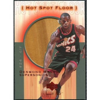 2001/02 Upper Deck Sweet Shot Hot Spot Floor #DEF Desmond Mason