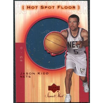 2001/02 Upper Deck Sweet Shot Hot Spot Floor #JKF Jason Kidd