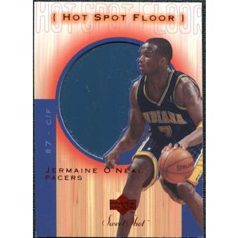 2001/02 Upper Deck Sweet Shot Hot Spot Floor #JOF Jermaine O'Neal