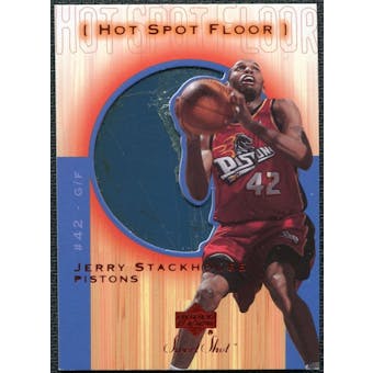 2001/02 Upper Deck Sweet Shot Hot Spot Floor #JSF Jerry Stackhouse