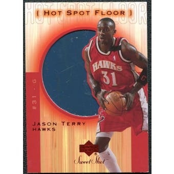 2001/02 Upper Deck Sweet Shot Hot Spot Floor #JTF Jason Terry