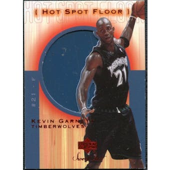 2001/02 Upper Deck Sweet Shot Hot Spot Floor #KGF Kevin Garnett