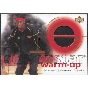 2001/02 Upper Deck Ovation Superstar Warm-Ups #DJ DerMarr Johnson
