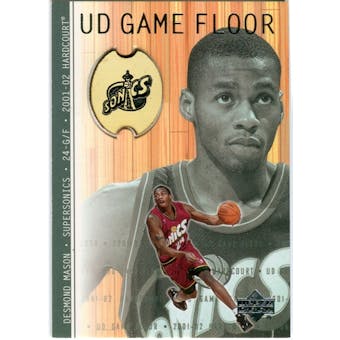 2001/02 Upper Deck Hardcourt UD Game Floor #DM Desmond Mason