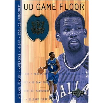 2001/02 Upper Deck Hardcourt UD Game Floor #MF Michael Finley