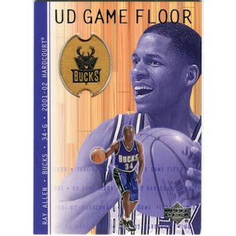 2001/02 Upper Deck Hardcourt UD Game Floor #RA Ray Allen
