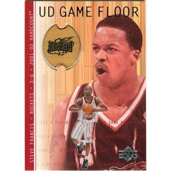 2001/02 Upper Deck Hardcourt UD Game Floor #SF Steve Francis