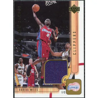 2001/02 Upper Deck UD Originals Jerseys #DMO Darius Miles
