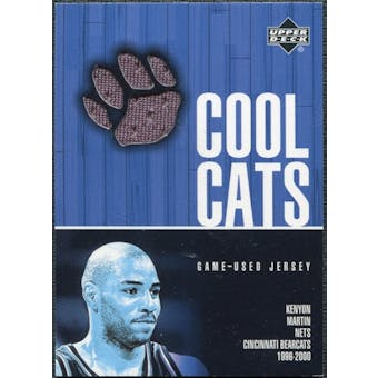 2001/02 Upper Deck Cool Cats Jerseys #KMC Kenyon Martin