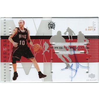 2002/03 Upper Deck UD Glass Magnifying Glass Autographs #MBA Mike Bibby