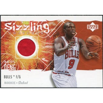 2005/06 Upper Deck Rookie Debut Sizzling Swatches #LD Luol Deng