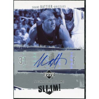 2005/06 Upper Deck Slam Signature Slams #SB Shane Battier Autograph