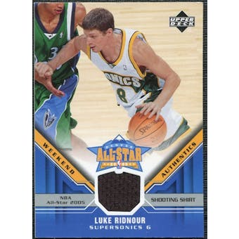 2005/06 Upper Deck All-Star Weekend Authentics #LR Luke Ridnour