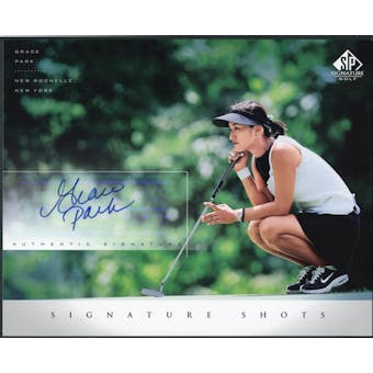 2004 Upper Deck SP Signature Shots 8 x 10 #GP Grace Park Autograph
