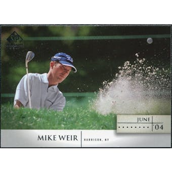 2004 Upper Deck SP Signature #4 Mike Weir
