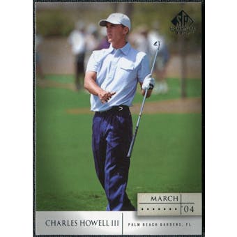 2004 Upper Deck SP Signature #13 Charles Howell III