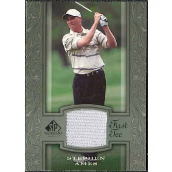 2005 Upper Deck SP Signature #31 Stephen Ames Shirt
