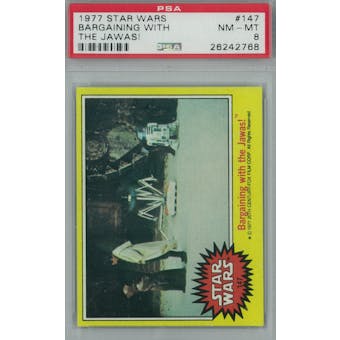 1977 Topps Star Wars #147 Jawas PSA 8 (NM-MT) *2768 (Reed Buy)