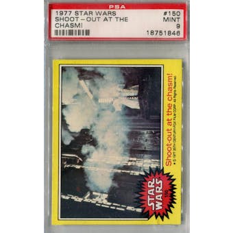 1977 Topps Star Wars #150 Shoot Out PSA 9 (Mint) *1846 (Reed Buy)