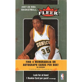 2007/08 Fleer Basketball Hobby Box