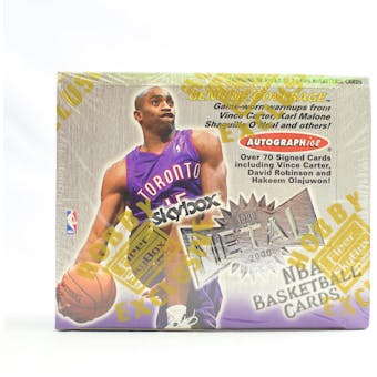 1999/00 Skybox Metal Basketball Hobby Box (Reed Buy)