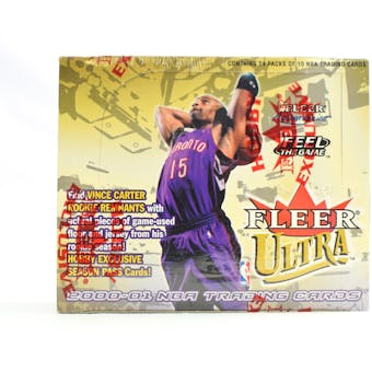2000/01 Fleer Ultra Basketball Hobby Box (Reed Buy)