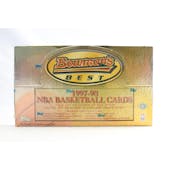 1997/98 Bowman's Best Basketball Hobby Box (Reed Buy)