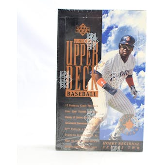 1994 Upper Deck Series 2 Western Baseball Hobby Box (Reed Buy)