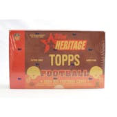 2006 Topps Heritage Football Hobby Box (Reed Buy)