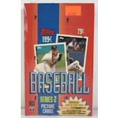 1994 Topps Series 2 Baseball Hobby Box (Reed Buy)