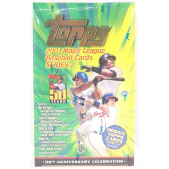 2001 Topps Series 2 Baseball Hobby Box (Reed Buy)