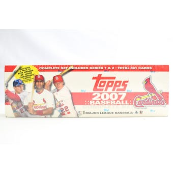 2007 Topps Factory Set Baseball (Box) (St. Louis Cardinals) (Reed Buy)