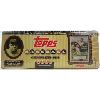 2008 Topps Factory Set Baseball Retail (Box) Babe Ruth Edition (Reed Buy)