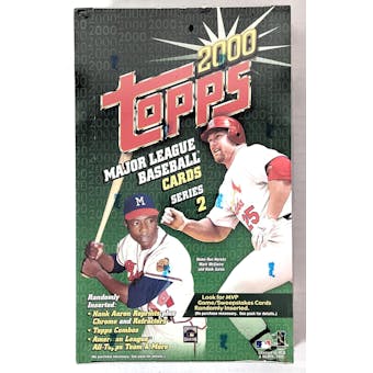 2000 Topps Series 2 Baseball Retail Box (Reed Buy)
