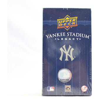2008 Upper Deck Yankee Stadium Legacy Baseball Box (Reed Buy)