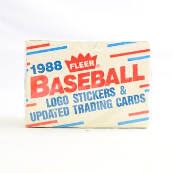 1988 Fleer Update Baseball Factory Set (Reed Buy)