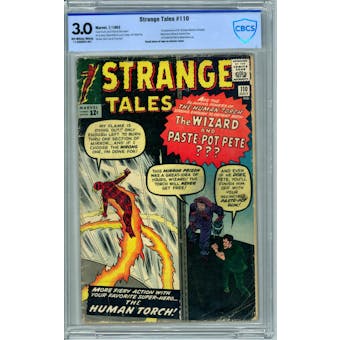 Strange Tales #110 CBCS 3.0 (OW-W) *17-03D8DE4-007*