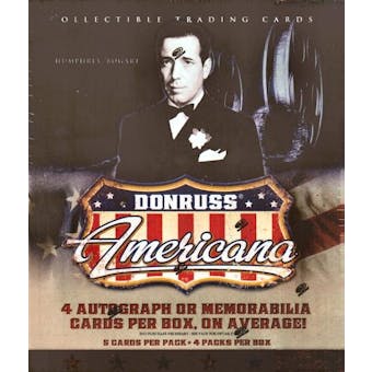 2007 Donruss Americana Hobby Box