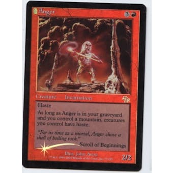 Magic the Gathering Judgment Single Anger Foil