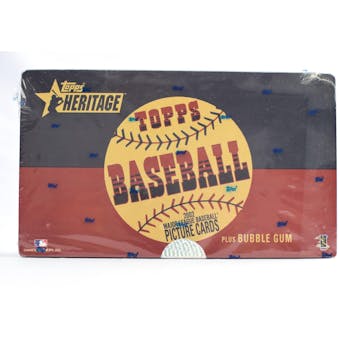 2002 Topps Heritage Baseball 24 Pack Box (Reed Buy)