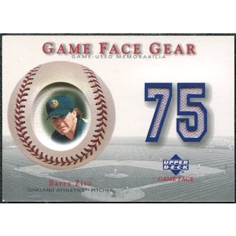 2003 Upper Deck Game Face Gear #BZ2 Barry Zito Away